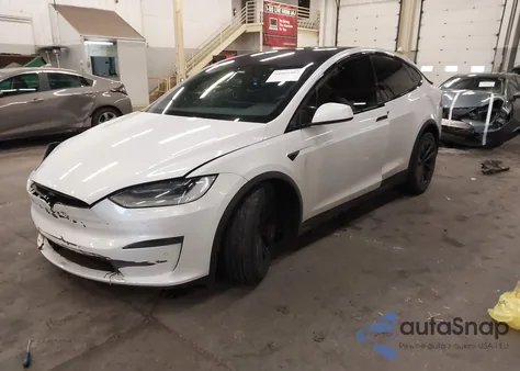 2022 Tesla Model X Dual Motor All-Wheel Drive from USA, damaged, VIN 7SAXCBE56NF328525